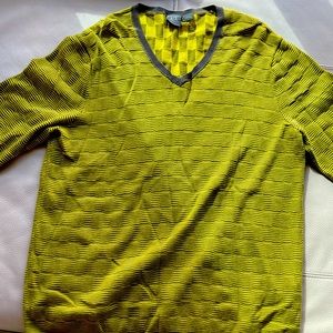 Armani Exchange yellow sweater size L